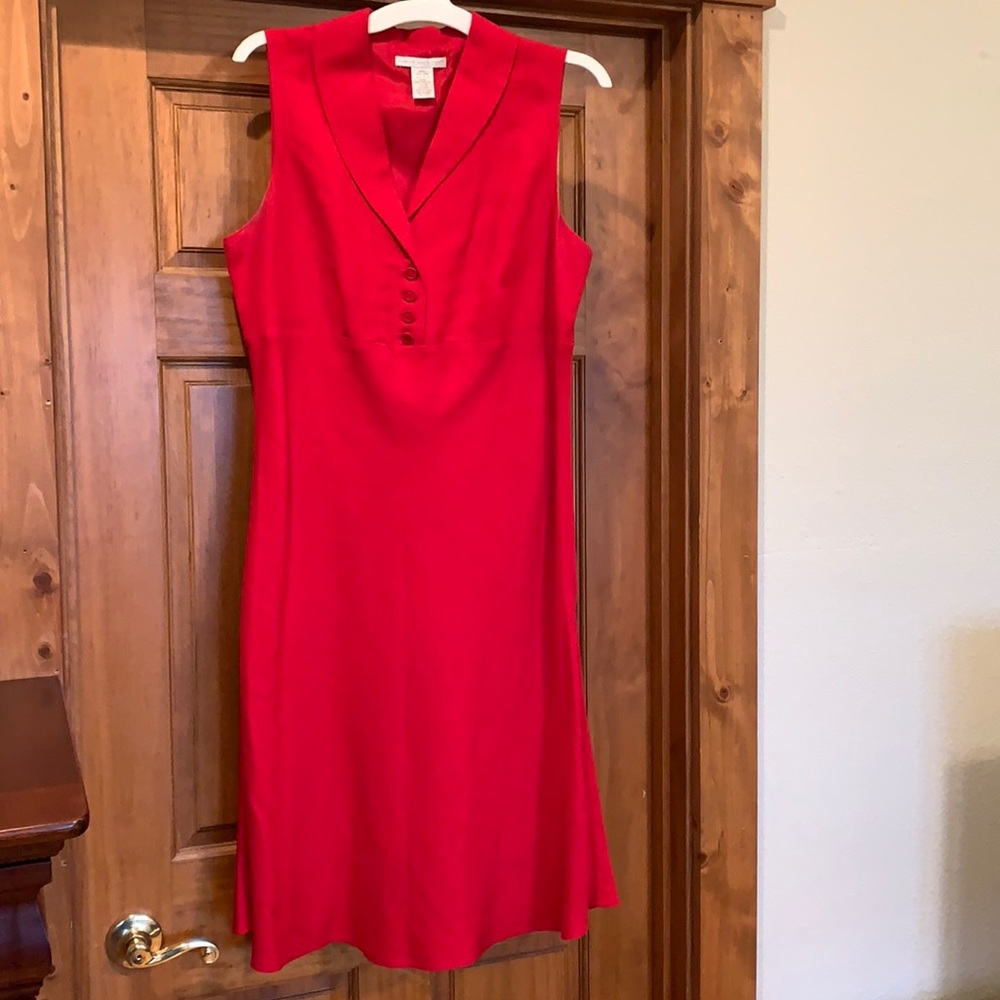 Red dress